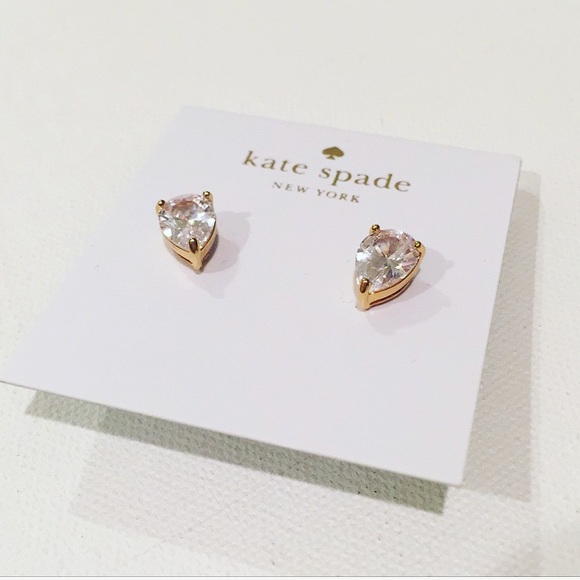 Last Pair! 💎Host Pick💎NWT Kate ♠️ Teardrop Studs - Picture 2 of 8